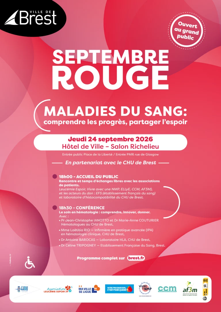 Conférence – Maladies du sang : comprendre les progrès, partager l’espoir